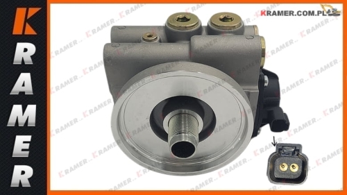 3713599 371-3599  Podstawa filtra paliwa CAT 320D 321D 323D 325D 329D 330C 336D Fuel Filter Head / Головка топливного фильтра