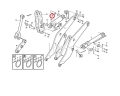 11020990 VOE11020990 Sworzeń VOLVO L110E L110F L110G L110H L120C L120D L120E L120F L120G L120H  Pin / палец / Bolzen / perno /