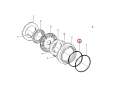 11035346 Uszczelnienie VOLVO hamulca L70E  L60E  L50E  L60F  L50B  L90F  L70C  L90E Sealing Ring / печать/ dichtung