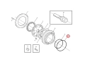 11035348 Uszczelnienie VOLVO hamulca L120C L90C L120D L110E ; Sealing/Seal Ring/ Dichtung/ САЛЬНИК/ Уплотнение/печать/ étanchéité.