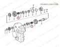 11036902 VOE11036902 Łożysko skrzyni VOLVO A35C A40 A40D A35D Bearing / Roller and Cage / Ložisko /Kugellager /  cusinetto / Подшипник