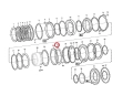 11037468 1650323 VOE11037468 VOE1650323 Tarczka cierna skrzyni VOLVO A30 A30C A35 A35C 35D A40 A40D Friction Disc / Диск сцепления / Reibscheibe / Disque d'embrayage