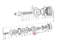 11037469 Tarczka skrzyni VOLVO A40G A35E A30 A35D friction disc / фрикционный диск / trecí kotúč / trinties diskas / фрикційний диск /disco di attrito