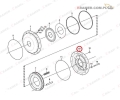 11037862  VOE11037862 Obudowa hamulca VOLVO L90E L110E L110F L110G L110H L120C L120D L120E L120F L120G L120H L150C L150D L150E L150F L150G L150H L180C L180D L180E L180F L180G L180H cover /  kryt / poklopac / täcka / viršelis / кришка / Abdeckung