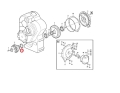 11038338 Uszczelnienie mostu stosowane w wozidłach VOLVO A35C A35D  A40D crankshaft seal / oil seal / öldichtung / Манжетное уплотнение / kurbelwellendichtung