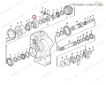11038842 Obudowa dyferencjału stosowana w wozidłach VOLVO A35D A40D Differential Housing / Корпус дифференциала