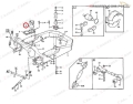 11050727 Odbojnik stosowany w wozidłach VOLVO A25  A25B  A25C  A20C Rubber spring / Buffer