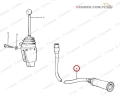 11058198 VOE11058198 Linka sterowania VOLVO A25C A25B Driving Link / Трос педали газа