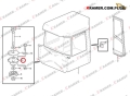 11060257 Poduszka kabiny VOLVO A25D A30D A25E A30E A35E A40E A25F A30F A35F A40F A35D A40D A25D A30D Mounting, cab, upper