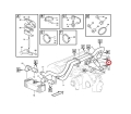 11062534 Przewód chłodnicy łącznik VOLVO A30D A25D A40 radiator hose/шланг радиатора/hadica chladiča/radiatoriaus žarna/kylarslang