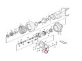 Satelita piasty VOLVO A25 A30 A35 A30C A35D 11102301 Planet gear