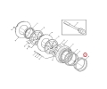 11102498 VOE11102498 Uszczelnienie tłoka VOLVO L220D Piston seal / Комплект уплотнения поршня / kolbendichtung