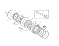 11102501 Uszczelnienie VOLVO hamulca L220E L220D L220F Sealing Ring / печать/ dichtung