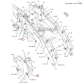 Sworzeń CAT ramie przód  428E 432E 442E  3224587  Pin / pivot / perno / стрыжань / stožer / otočný čep / spil / ašis / vira / Drehpunkt / sväng / colyn / tengely /