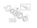 11103171 Tarcza hamulca VOLVO L120D L120E L120F L90C Disc brake/ Scheibenbremse/ Freno de disco/ Тормозной диск