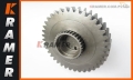 Wałek JCB skrzyni biegów 38T 3CX 4CX  459/50208  Gear transfer 38T SS750 low ratio