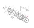 11103389 Uszczelnienie VOLVO hamulca L220E L220F L220D Seal ring/ печать/ dichtung