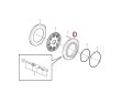 11103471 Tłok hamulca VOLVO L150F L180G L220F L250H Piston Brake / Тормозной поршень