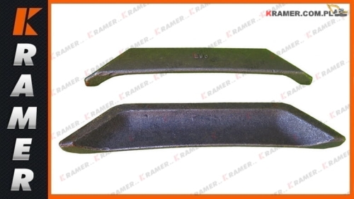 E 90; Nóż boczny łyżki obustronny L=305 ; Osłona boczna łyżki / Reversible sidecutters for excavators /