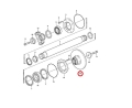 11112162 Tarcza hamulcowa VOLVO A25D A30G A35F A40G Brake disc  / Тормозной диск