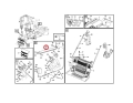 11114425 Siłownik VOLVO pokrywy silnika A25D A30F A35G A45G  actuator / привод / прывад / pavara / привід
