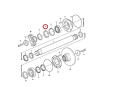 11116068 Uszczelnienie flanszy mostu VOLVO A25D  A30D  A35E  A35F  A40D A40E  A40F Seal ring / Simmering / Уплотнение кольцо / Dichtung /sello