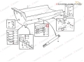 11118038 Odbojniik gumowy VOLVO kipra A25C A25G A30F A40D Rubber bearing element/ Gummi-Lagerelement/ Gumený nárazník/ Буфер / амортизатор