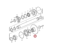 11119001 Tarcza hamulca ręcznego stosowana w wozidłach VOLVO A25D  A30D Disc brake/ Scheibenbremse/ Freno de disco/ / Тормознойдиск