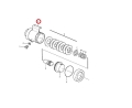 11119171 Cylinder skrętu VOLVO A30E A25D A25E A35F A40D damping cylinder / Dämpfungszylinder / Цилиндр демпфера / Cilindru de amortizare / Csillapító henger
