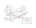 11121623 Uszczelnienie mocowania przegubu stosowane w wozidłach VOLVO A35D A40D A35E A40E ; Sealing/Seal Ring/ Dichtung/ САЛЬНИК/ Уплотнение/печать/ étanchéité.