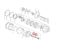 11143271  VOE11143271 Uszczelnienie półosi mostu VOLVO A35E A35F A35G A40E A40F A40G A45G seal / dichtung / уплотнение / tarpiklis / tesnenie / garnitură / tömítés