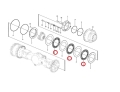 11143290 VOE11143290 Tarcza hamulcowa VOLVO A35E A35F A35G A40E A40F A40G  Brake disc  / Тормозной диск / Disque de frein /Bremžu disks / Kočioni disk / Bromsskiva /