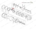 11143297  VOE11143297 Łożysko zwolnicy VOLVO A35EA35F A35G A40E A40F A40G A45G OEM Ball Bearing / Ložisko / Kugellager cusinetto / Подшипник