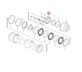 11143354 Tłok hamulca VOLVO A35F A35G A40F A40E Piston, brake / Тормозной поршень