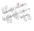 11144129 Satelita dyferencjału stosowana w wozidłach VOLVO A25D A25E A25F A30D A30E A30F A35E A35F A40E A40F Differential Side Gear / Сателит дифференциала