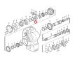 11144957 Satelita dyferencjału stosowana w wozidłach VOLVO A35D  A40D Differential Side Gear