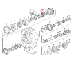 11144958 Satelita dyferencjału stosowana w wozidłach VOLVO A35D  A40D Side Gear Differential