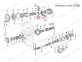 11145164 Krzyżak dyferencjału stosowany w maszynach VOLVO A25 A25B A25C A20C A30 A35C A35D A40D A40 Spider Cruzeta do Diferencial
