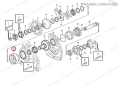 11145291 VOE11145291 Obudowa dyferencjału stosowana w wozidłach VOLVO A25D  A25E  A30D  A30E  A35E A40E Differential Housing / Корпус дифференциала