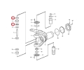 11191135 VOE11191135 Uszczelnienie VOLVO A25D A35D A25D 4x4. SEALING RING