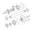 11193665 Łożysko wału stosowane w wozidłach VOLVO A25D  A25E  A25F  A25G  A30D  A30E  A30F A30G Łożysko / Bearing / Ložisko / подшипник / Kugellager / cusinetto / csapágy /rulment
