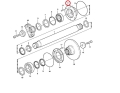 11193678 Obudowa łożyska VOLVO A25D A30D Bearing cover / lagerdeckel / крышка дифференциала