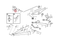 11195544 Tuleja zawieszenia VOLVO A30D A25E A25F A30F A25D A25G A30G  Tuleja zawieszenia/ Suspension bushing/ Aufhängungsbuchse/ Втулка подвески/ Douille de suspension.