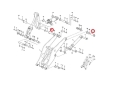 11432271 VOE11432271 Sworzeń łącznika łyżki stosowany w ładowarkach VOLVO L220F L220G L220H  Pin / палец / Bolzen / perno