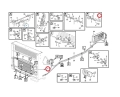 11435880 VOE11435880  Przewody klimatyzacji VOLVO L150E  L150F   L180E  L180F  L220E L220F Hose Assembly / Трубка климатизации