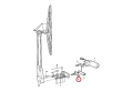 11701903 / VOE11701903  Mechanizm wycieraczki VOLVO  L50 L60 L70 L90 L220 WIPER SHAFT KIT