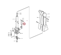 11705056 Drążek kierowniczy VOLVO prawy EW140 EW160 EW180 Tie Rod Assy / steering link left / Тяга рулевая / Link Spurstange