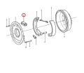 11705870 Cylinderek haulcowy stosowany w koparkach kołowychVOLVO EW140B EW160B EW180B EW200B Wheel Cylinder / Тормозной цилиндр