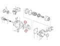11708350 Łożysko VOLVO pompy P2 L150E L180E L220D Bearing / подшипник / lager / roulement