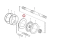 11709335 Tarcza dociskowa hamulca VOLVO BL60 BL61 BL71 Brake Plate  / Тормозной диск